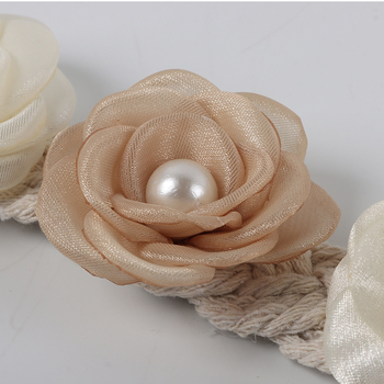 Bandă pentru perdea cu împletitură florală - Aoxiao, din fire de bumbac și fibră chimică, stil modern minimalist