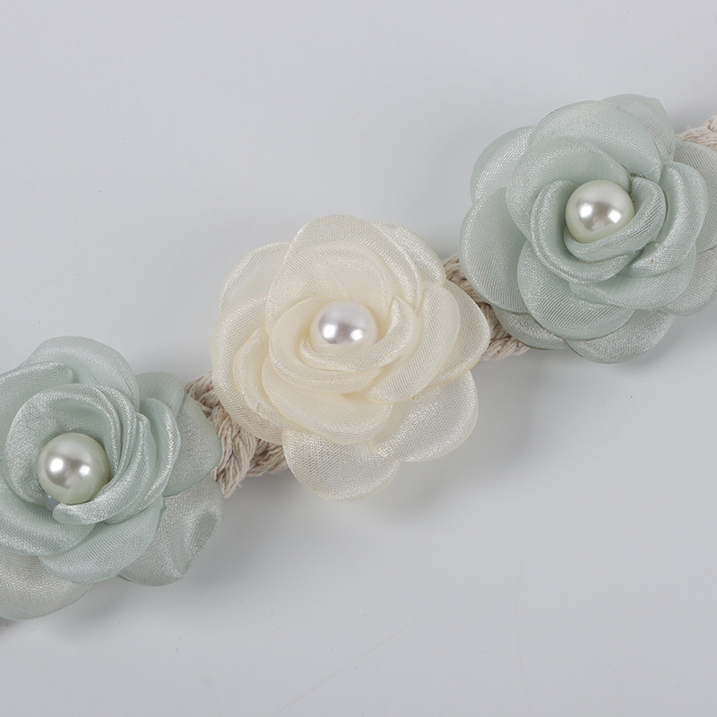 Bandă pentru perdea cu împletitură florală - Aoxiao, din fire de bumbac și fibră chimică, stil modern minimalist