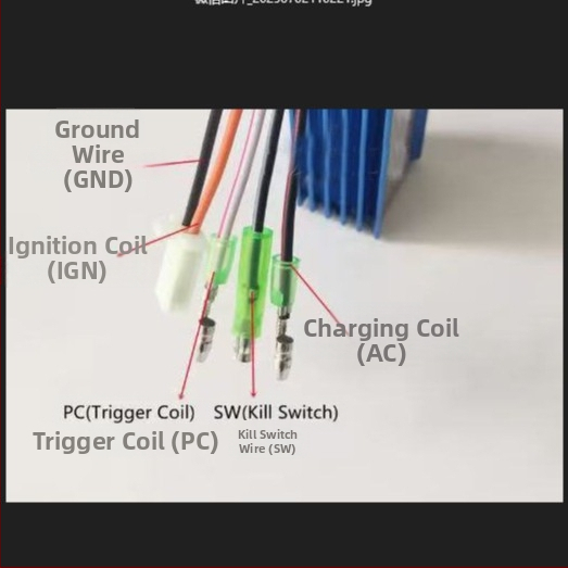 CDI zapalovacia jednotka pre skúter JOG50/90 ULASHKIM 50-90cc