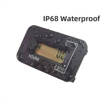 Merač hodín pre motocykel s digitálnym displejom a chronografom, modely A031/A032/A033