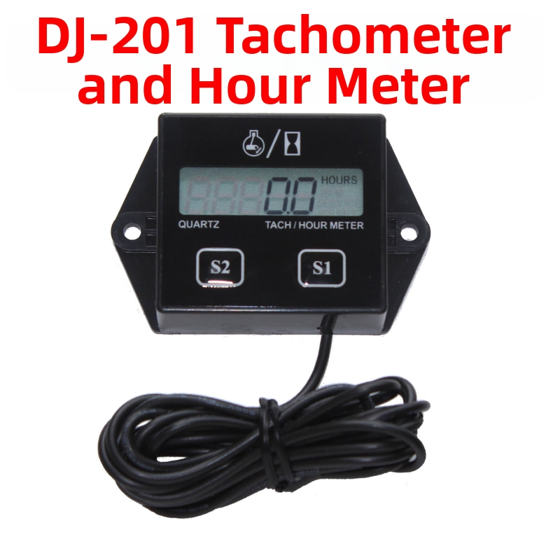 Merač hodín pre motocykel s digitálnym displejom a chronografom, modely A031/A032/A033