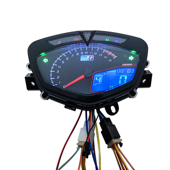 LCD instrument ploča motocikla YMH LC135 C8, marka TACE, ABS, podesivi kabel, kompatibilno s YMH LC135 C8, prilagodljivo