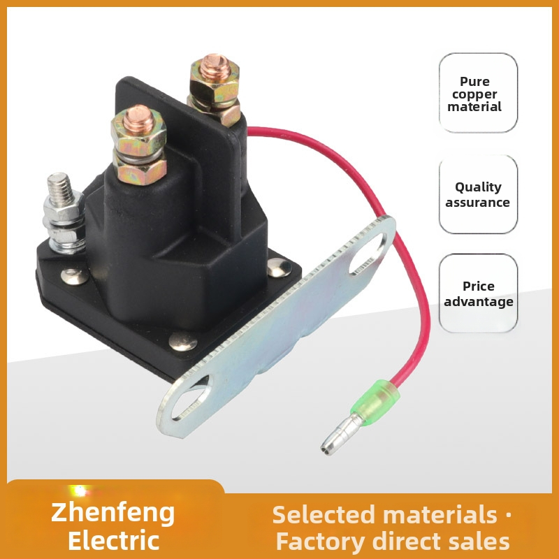 Zhenfeng Polaris štartovacie relé 12V pre vozidlá Polaris — Modely: 4010930, 4011335, 3085521, 3087196