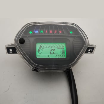 Motorkerékpár LCD műszerfal 7 színű háttérvilágítással, ABS, kompatibilis a Honda CX110/DX Wave100/CD110 CX E