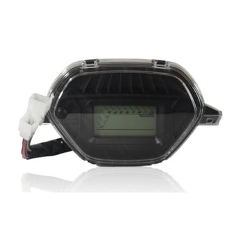 Motorkerékpár LCD műszerfal 7 színű háttérvilágítással, ABS, kompatibilis a Honda CX110/DX Wave100/CD110 CX E