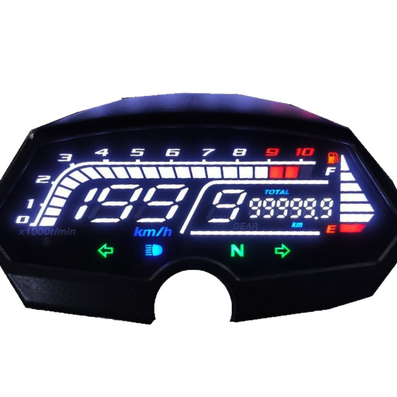 Digitalni tachometar za Victory Nitro125 CCR/LF125-2E s LED zaslonom, točnost 1%, težina 950 g