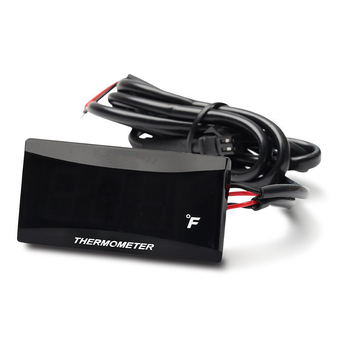 KOSO indicator de temperatură a apei pentru motocicletă, universal, afișaj LED LCD mini, afișaj digital în Fahrenheit