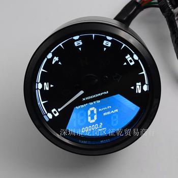 LCD instrument ploča za motocikl, model YG, ABS plastika, težina 0,39 kg, kompatibilan s većinom motocikala