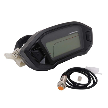 Instrument digital pentru motocicletă: odometru și vitezometru, model Little Monkey M3, 12V, universal