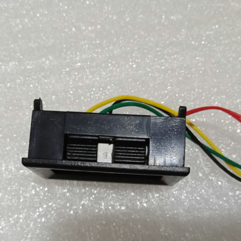 LED mjerač goriva s ravnom trakom za automobile i motocikle, 12V, plastično plavo kućište