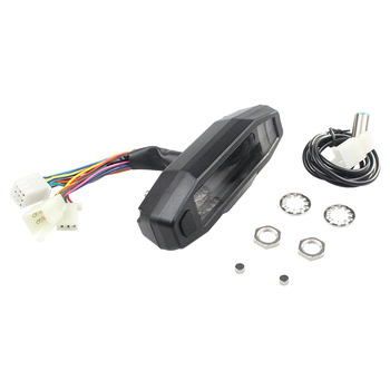 Motocikl mini HD LCD elektronička instrument ploča: brzomjer, tahometar i indikator razine goriva; ABS; težina 209 g; model Motorcycle modification
