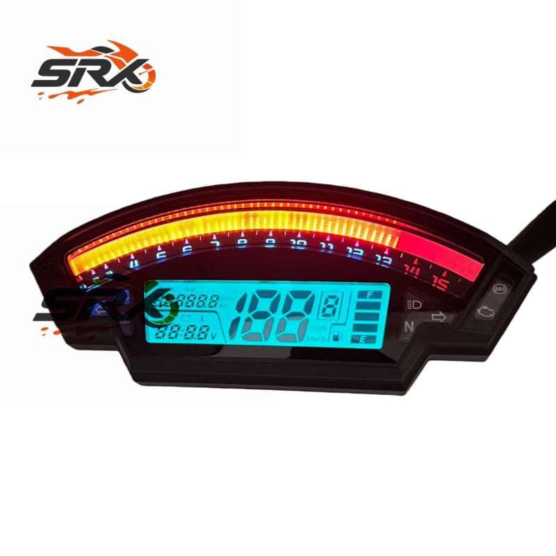LCD instrument ploča za motocikl SRX Big Cow, 12V, za opću modifikaciju