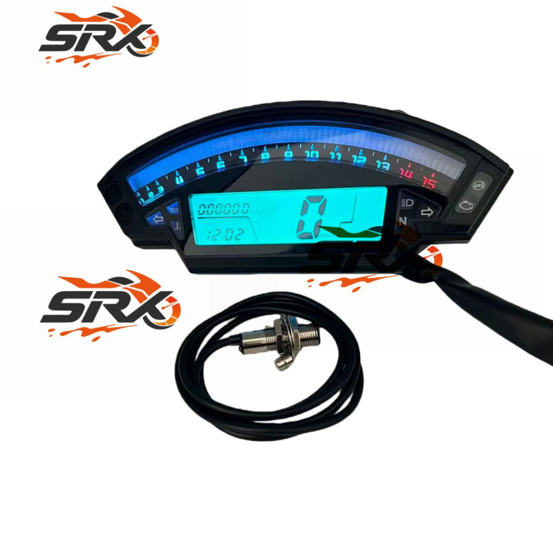 LCD instrument ploča za motocikl SRX Big Cow, 12V, za opću modifikaciju