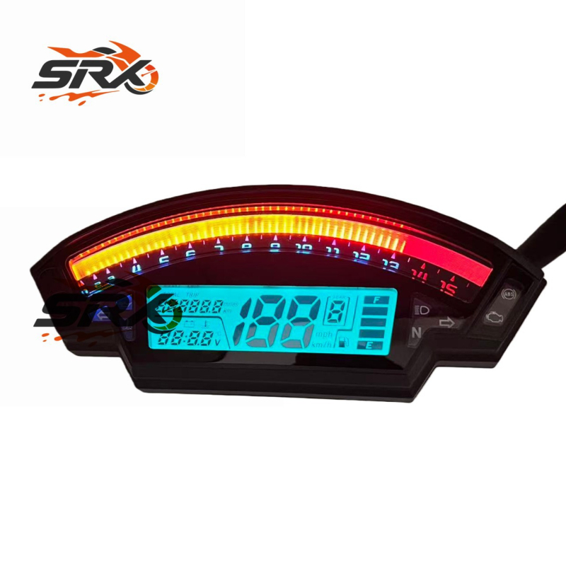 LCD instrument ploča za motocikl SRX Big Cow, 12V, za opću modifikaciju