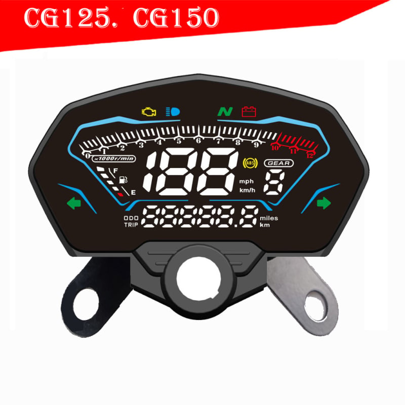 Motocikl instrument ploča s NFC kartice za aktivaciju, 12V, vodootporna, anti-fog, anti smetnji - kompatibilno s Honda CG125/CG150