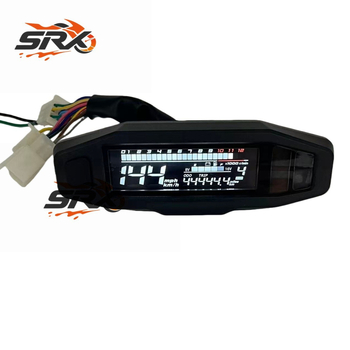 SRX KR200 Univerzalni Mini LCD Brzinomjer i Indikator Razine Ulja – 12V