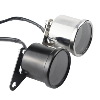 Универсален 12V LCD подсветен измервател за мотоциклет: одометр и тахометр