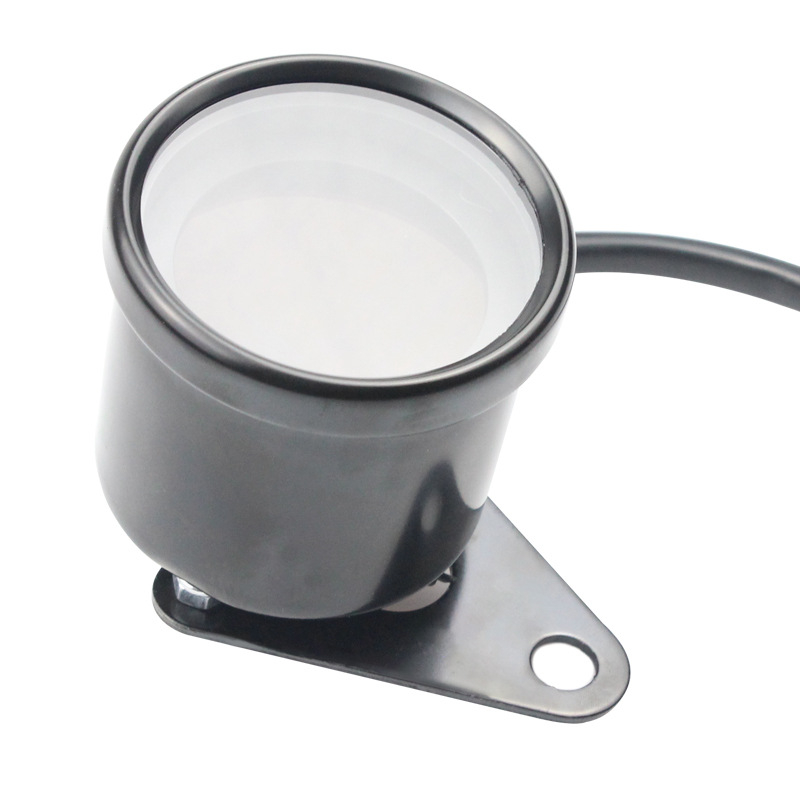 Универсален 12V LCD подсветен измервател за мотоциклет: одометр и тахометр