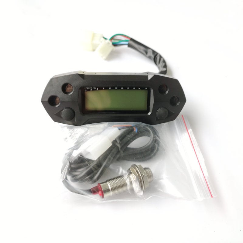 Panou LCD pentru motocicletă off-road – universal, modificare generală, Model: modificare generală, 12V, consum în standby 0,4W