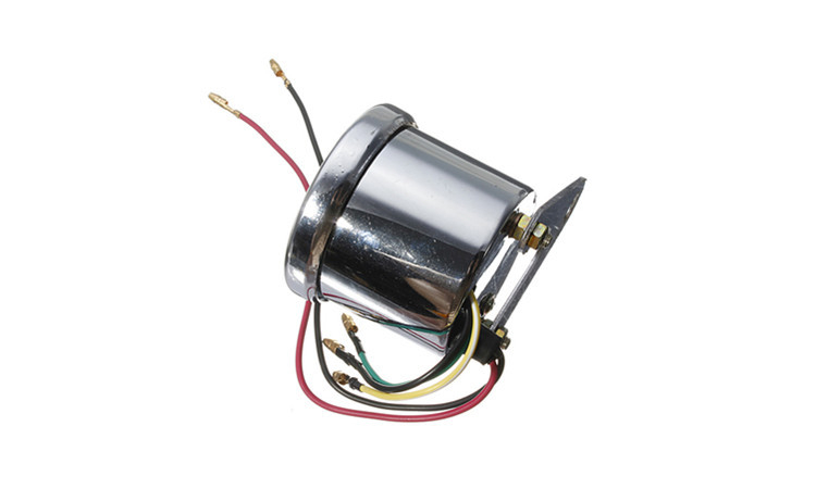 Ηλεκτρονικός ταχομέτρης μοτοσικλέτας CF-electronic tachometer με ψηφιακή οθόνη και βελόνα, ρετρό στυλ