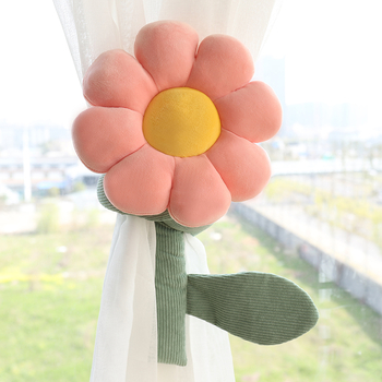 Dx7L ukrasni prsten za zavjesu s cvjetnim motifom – pliš materijal, moderni minimalistički stil, marka Other, šifra proizvoda Other