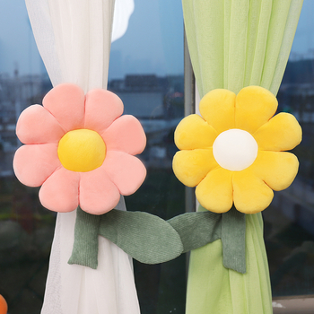 Dx7L ukrasni prsten za zavjesu s cvjetnim motifom – pliš materijal, moderni minimalistički stil, marka Other, šifra proizvoda Other