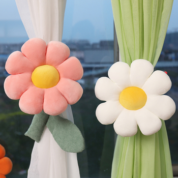 Dx7L ukrasni prsten za zavjesu s cvjetnim motifom – pliš materijal, moderni minimalistički stil, marka Other, šifra proizvoda Other