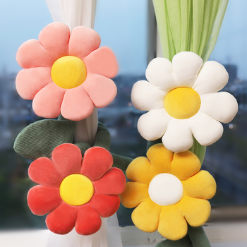 Dx7L ukrasni prsten za zavjesu s cvjetnim motifom – pliš materijal, moderni minimalistički stil, marka Other, šifra proizvoda Other