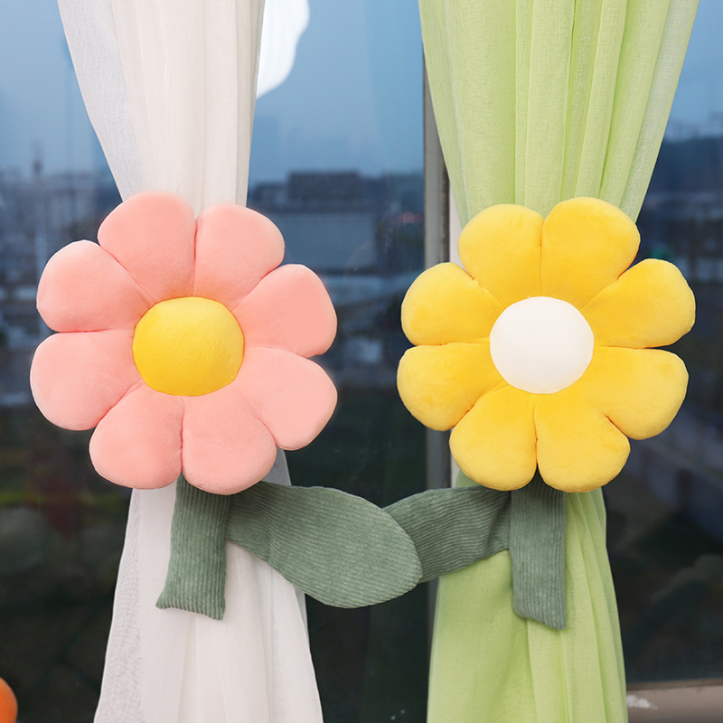 Dx7L ukrasni prsten za zavjesu s cvjetnim motifom – pliš materijal, moderni minimalistički stil, marka Other, šifra proizvoda Other