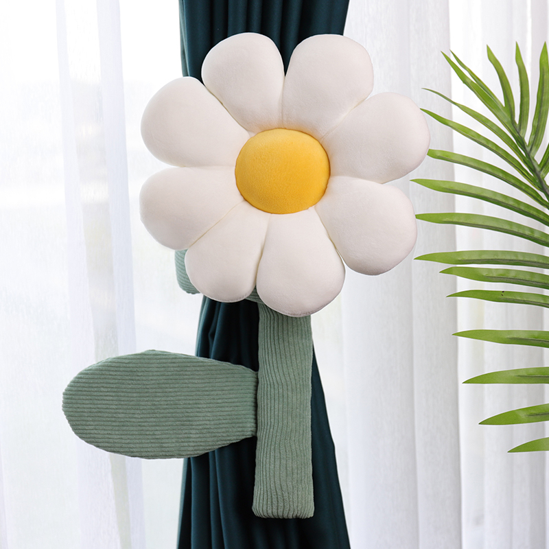 Dx7L ukrasni prsten za zavjesu s cvjetnim motifom – pliš materijal, moderni minimalistički stil, marka Other, šifra proizvoda Other