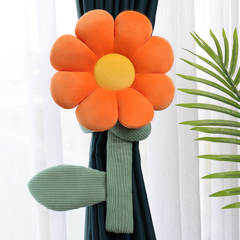 Dx7L ukrasni prsten za zavjesu s cvjetnim motifom – pliš materijal, moderni minimalistički stil, marka Other, šifra proizvoda Other