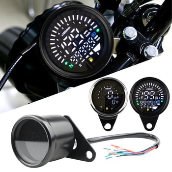 Novi mjerni panel motocikla s brzinomjerom, odometrom, indikatorom goriva, kronometrom, LCD tachometrom i LED zaslonom
