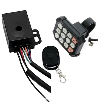 Controler pentru motocicletă electrică cu pornire fără cheie, Bluetooth, IPX6 impermeabil, rezistent la -20°C, 36-72V