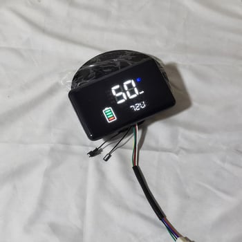 F6 инструментален панел за електрически превозни средства – цифров дисплей, 48/60V, пластмаса, Platinum