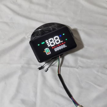 F6 инструментален панел за електрически превозни средства – цифров дисплей, 48/60V, пластмаса, Platinum