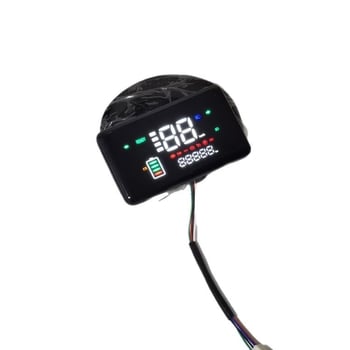 F6 инструментален панел за електрически превозни средства – цифров дисплей, 48/60V, пластмаса, Platinum