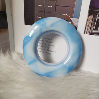 Drveni zavjesni prstenovi s Rimskim obručem, debeli, s perforiranim rupama, moderni minimalistički stil (drvo, Rimskim obručem, debeli, perforirane rupama)