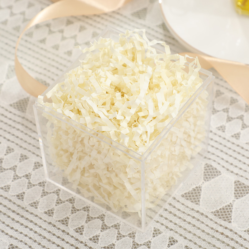 Raffia töltőanyag ajándékcsomagoláshoz, Kraft papír, PP zacskó, esküvőkre