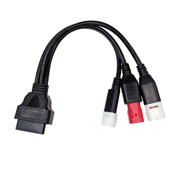 Yamaha Καλώδιο προσαρμογέα ένα προς τρία, 16-pin σε 3P+4P+6P, διάγνωση βλαβών μοτοσικλέτας — 12V
