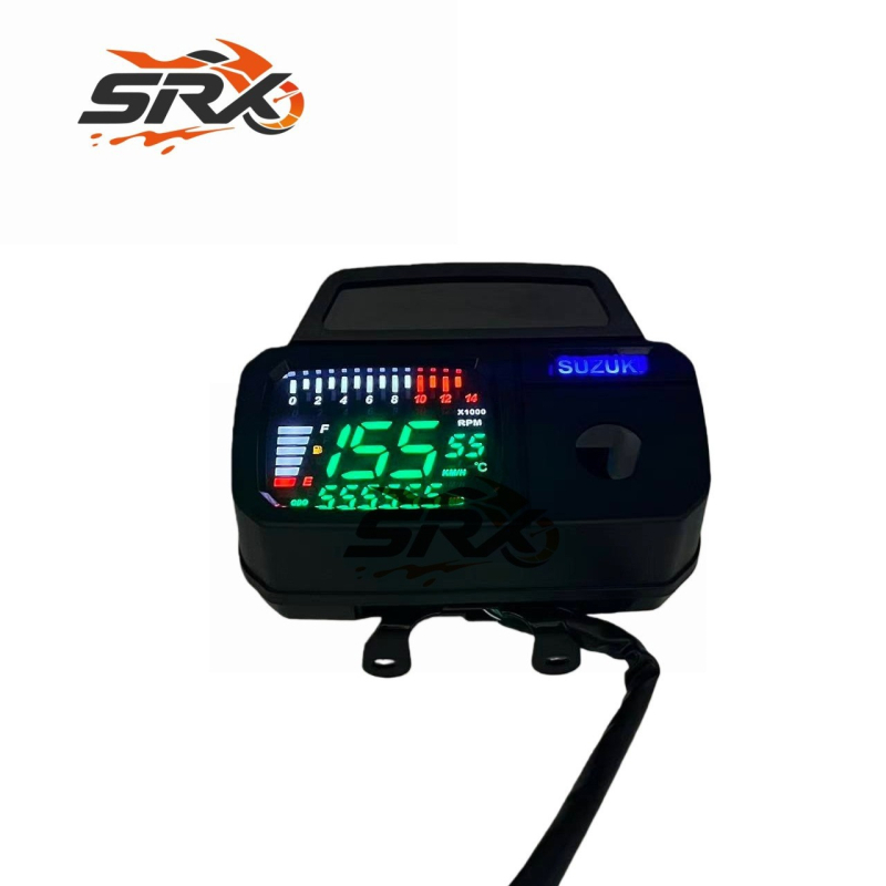Instrument ploča odomjera za Suzuki Ax100 – LED brzomjer, marka Srx, model Ax100, preciznost nacionalnog standarda, težina 600 g, kompatibilno sa Suzuki motociklom