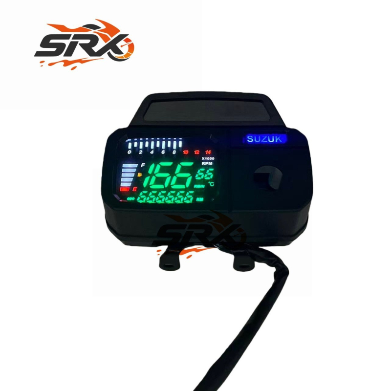 Instrument ploča odomjera za Suzuki Ax100 – LED brzomjer, marka Srx, model Ax100, preciznost nacionalnog standarda, težina 600 g, kompatibilno sa Suzuki motociklom