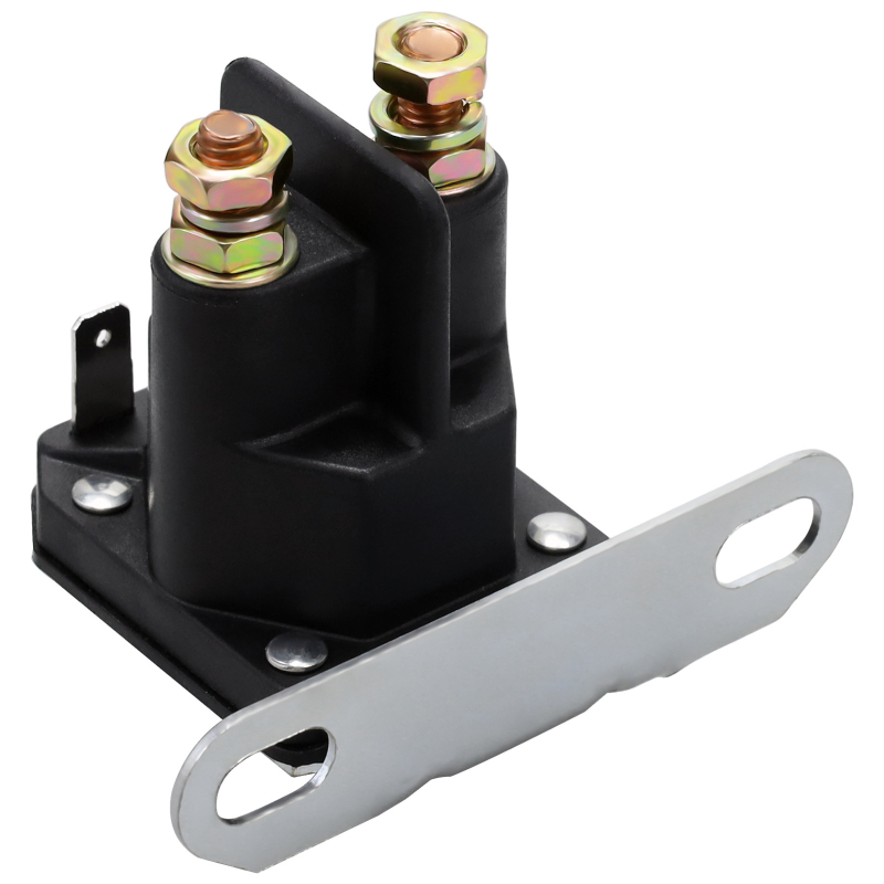 Startno rele AM138068: elektromagnetski prekidač za John Deere MTD Cub Cadet kosilicu; model 1134-2946-02 725-04439 435-151 AM138068, 12V, artikl 1SR055