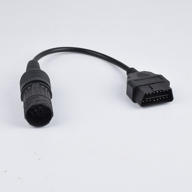 Καλώδιο προσαρμογέα OBD2 για BMW μοτοσικλέτες — BMW 10-pin προς OBD2, 12V, θερμοκρασία λειτουργίας 80°C