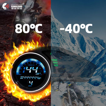 Panou de instrumente pentru motocicletă KAWAZONO – ABS, 0,4 kg, compatibil cu motociclete off-road braziliene