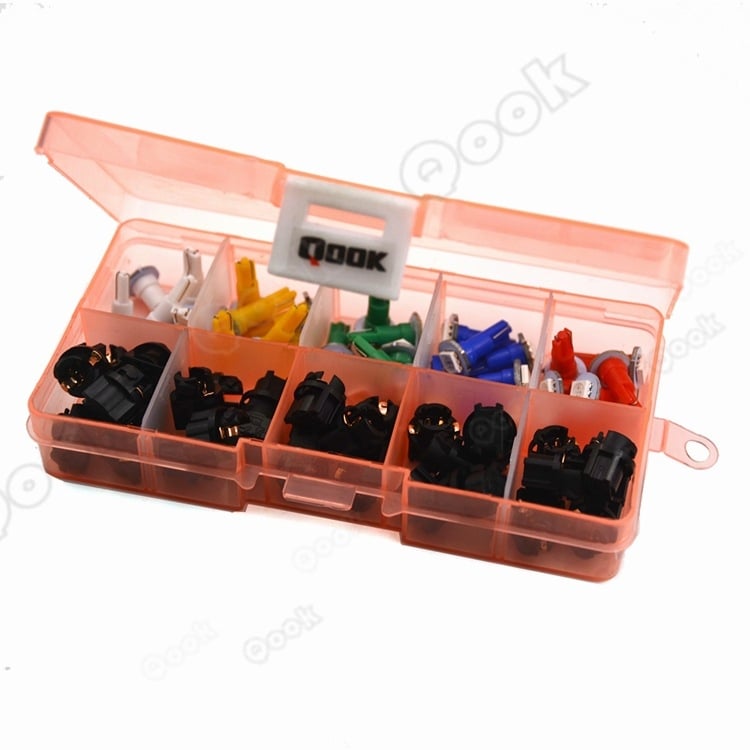 LED лампа за приборния панел на автомобила, модел T5 SMD5050, 12V, 0.2A, 15 lm, 5000K