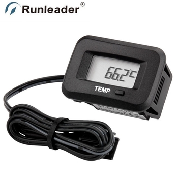 Runleader RL-TM006 PT100 termosztoros digitális hőmérséklet-érzékelő motoros kerékpárhoz és fűnyíróhoz