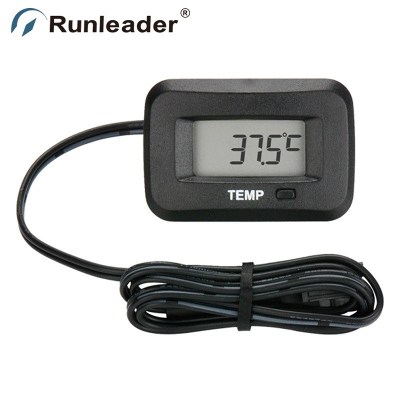 Runleader RL-TM006 PT100 termosztoros digitális hőmérséklet-érzékelő motoros kerékpárhoz és fűnyíróhoz