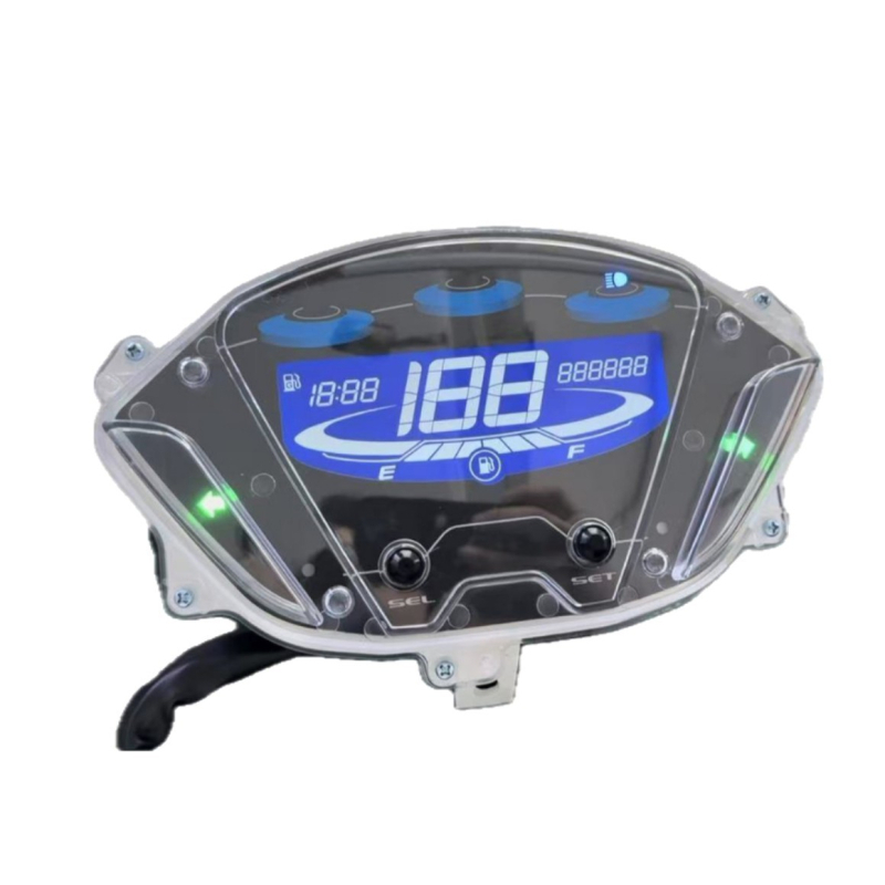 Instrument ploča za motocikl Biz125 s odometrom i tachometrom, ABS kućište, točnost mjerenja 1, težina 0,4 kg