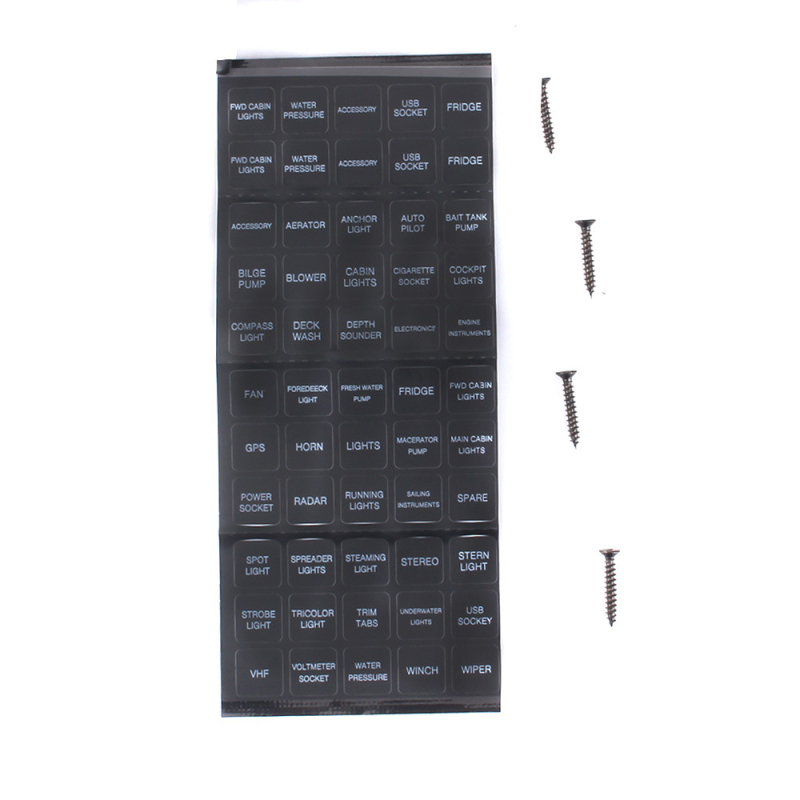 Yomi ZR0080332 Voltmetar s prekidačem od 5 pozicija, USB 4.2A, prikaz napona, za automobile, motocikle i brodove, 12–24V, aluminij + plastika, težina 500 g