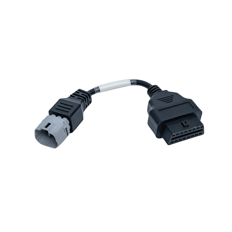 Suzuki 16‑pin μοτοσικλετικό διαγνωστικό καλώδιο, 12V, -20°C έως 80°C, OBD προσαρμογέας για Suzuki